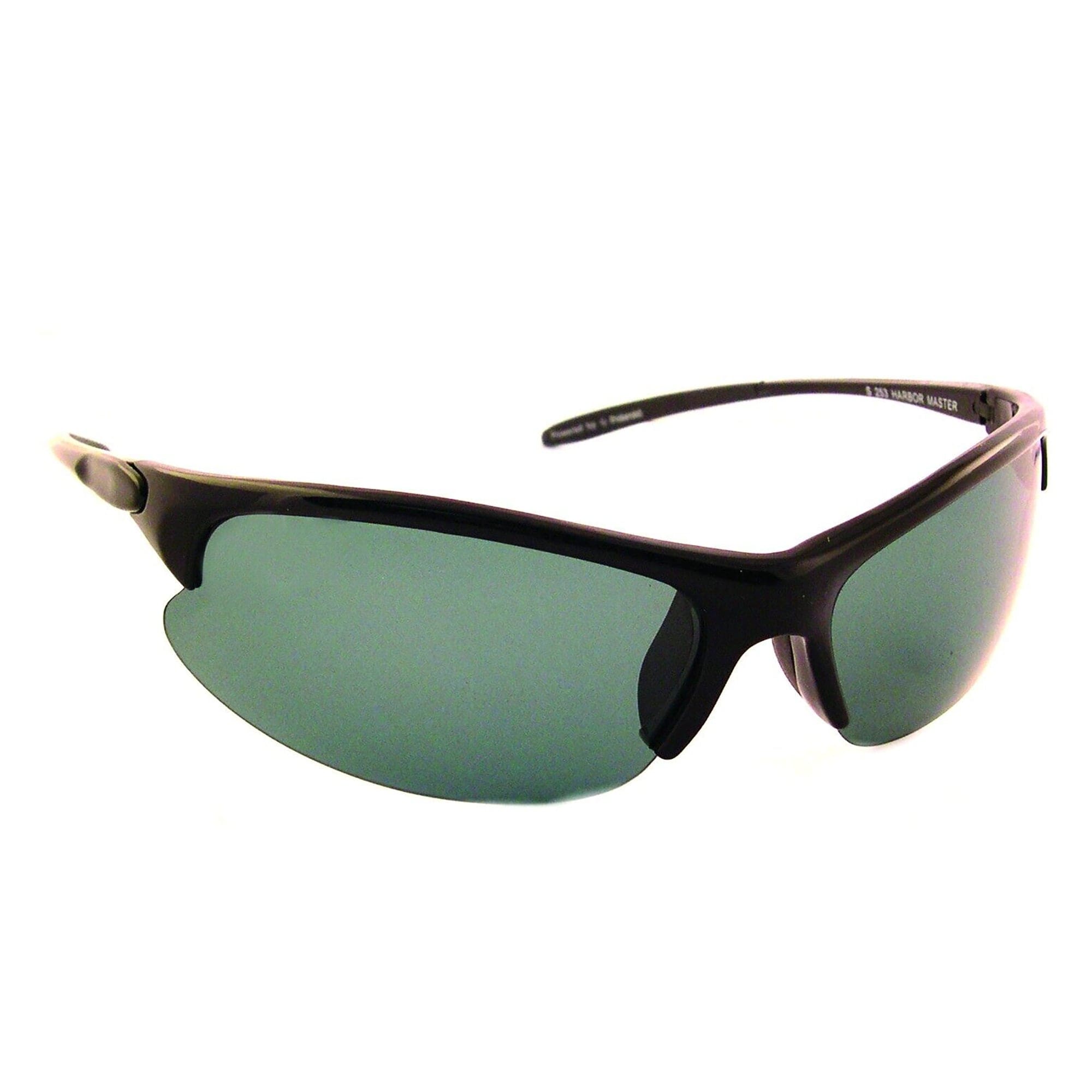 Sunglasses Black Frame / Grey Lens Polarized 10mm Sea Striker Harbor Master 253
