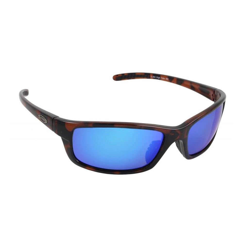 High Tider Sunglasses , Tortoise / Blue Mirror - Sea Striker 26401