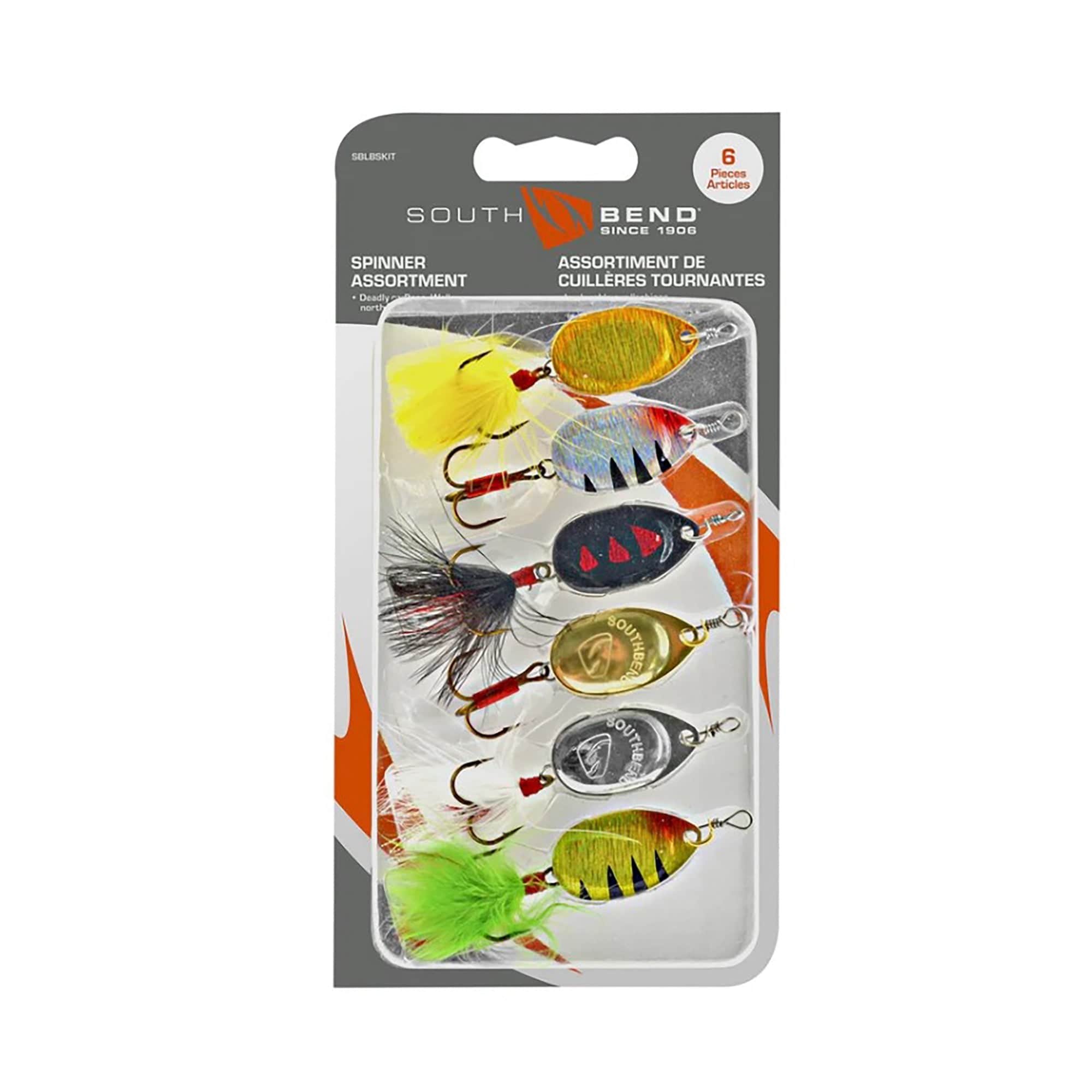 Lunker Spinner Kit (6 Pack) SBLBSKIT SouthBend