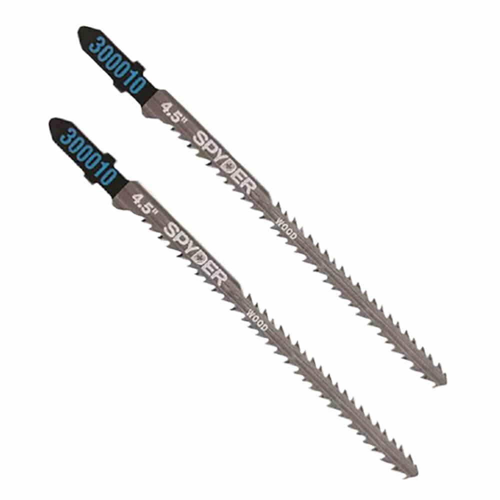 Double Sided 4.5" Jigsaw Blades - Spyder Products 300002