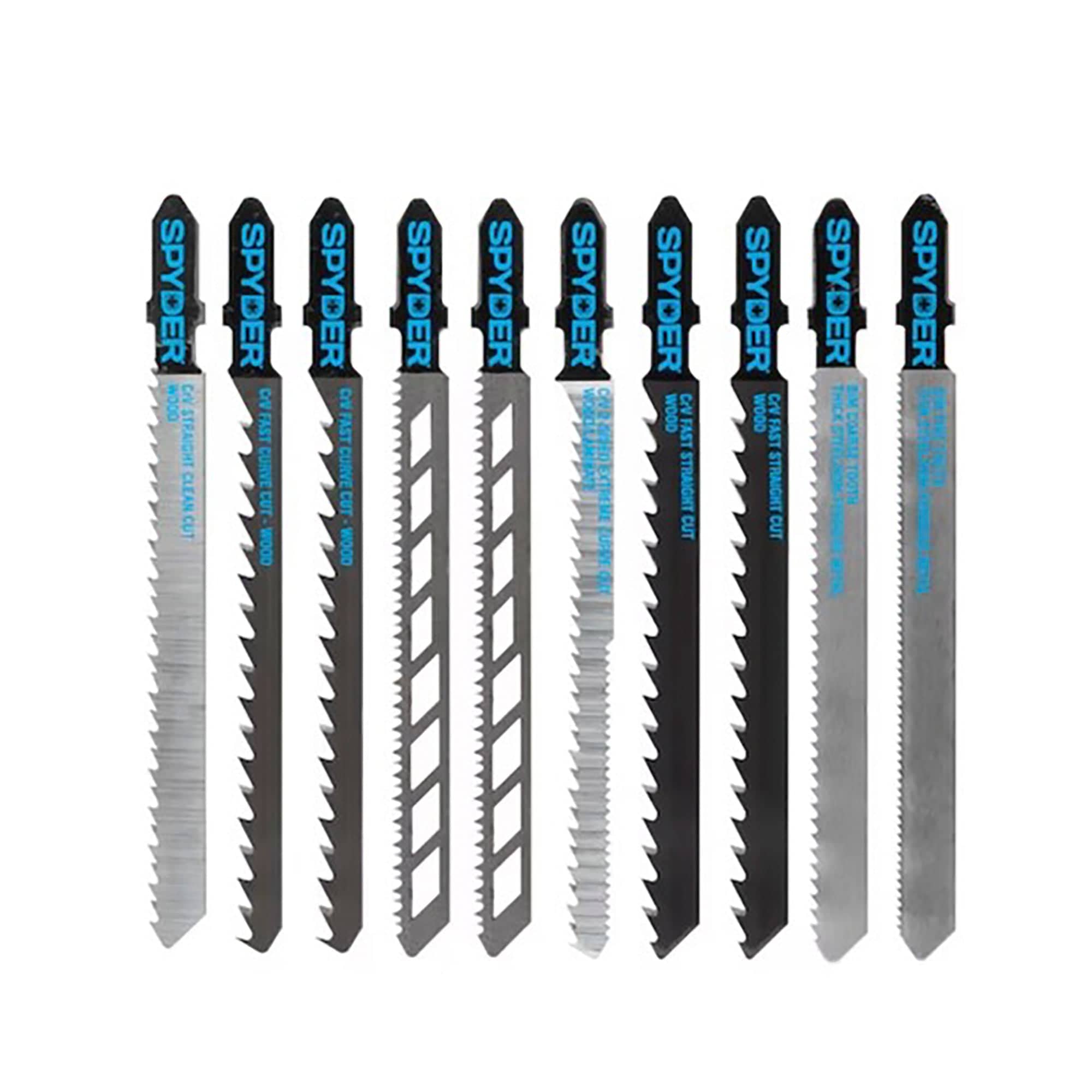 Spyder 300064 Jigsaw Wood/Metal Set - 10 Piece