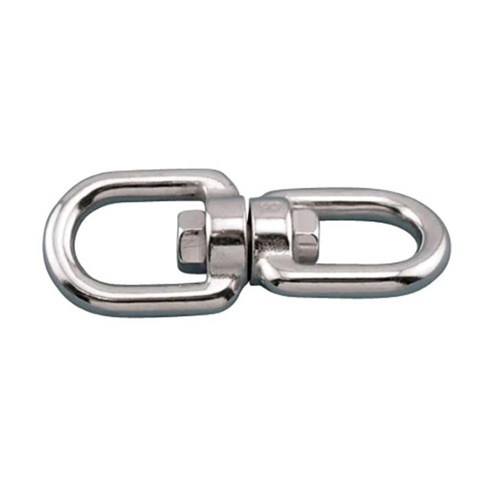 Suncor Stainless S0128-0006 Eye & Eye Swivel 1/4", 316 SS