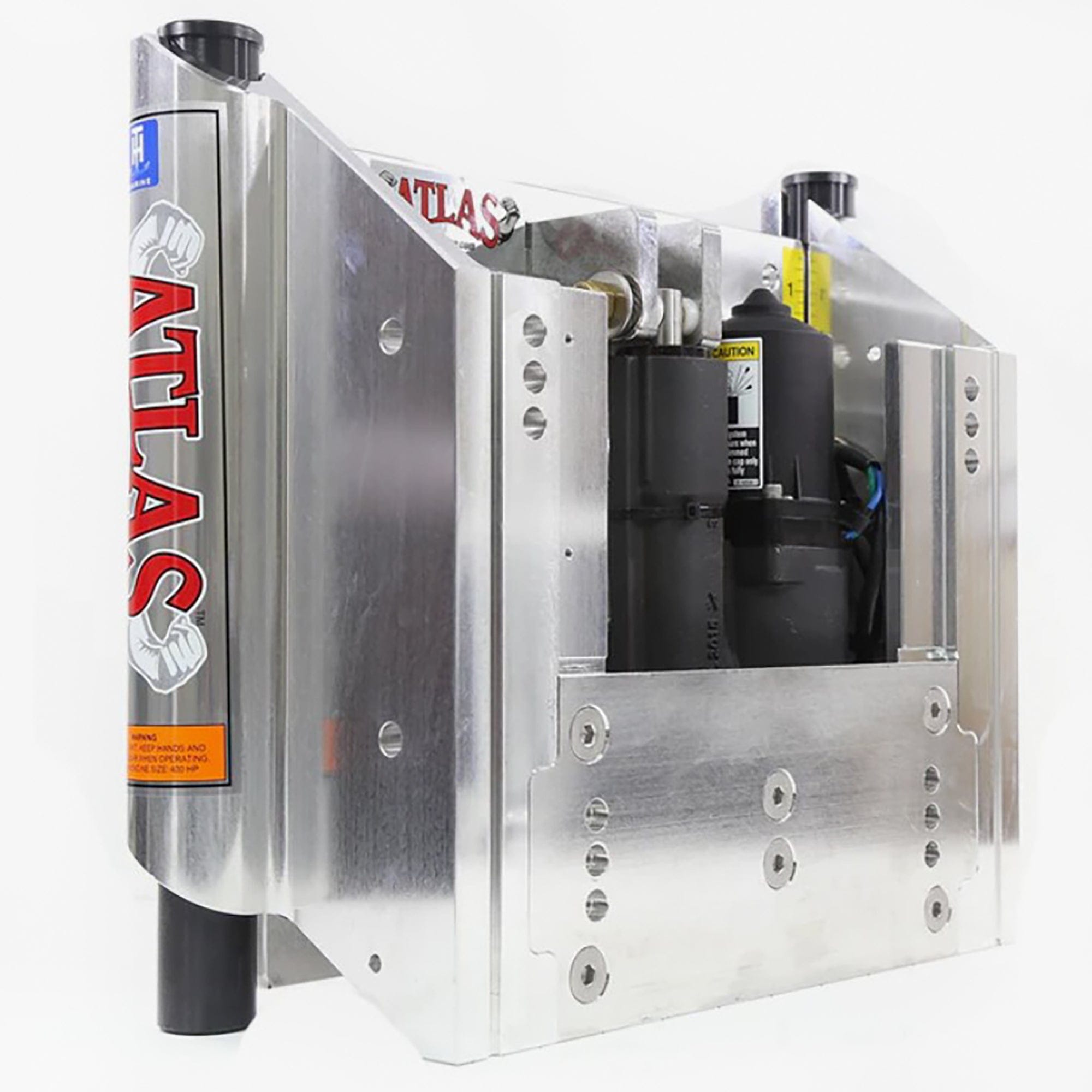 TH Marine "Atlas" 10" Setback Hydraulic Jack Plate - Heavy Duty - AHJ-10VHD-DP