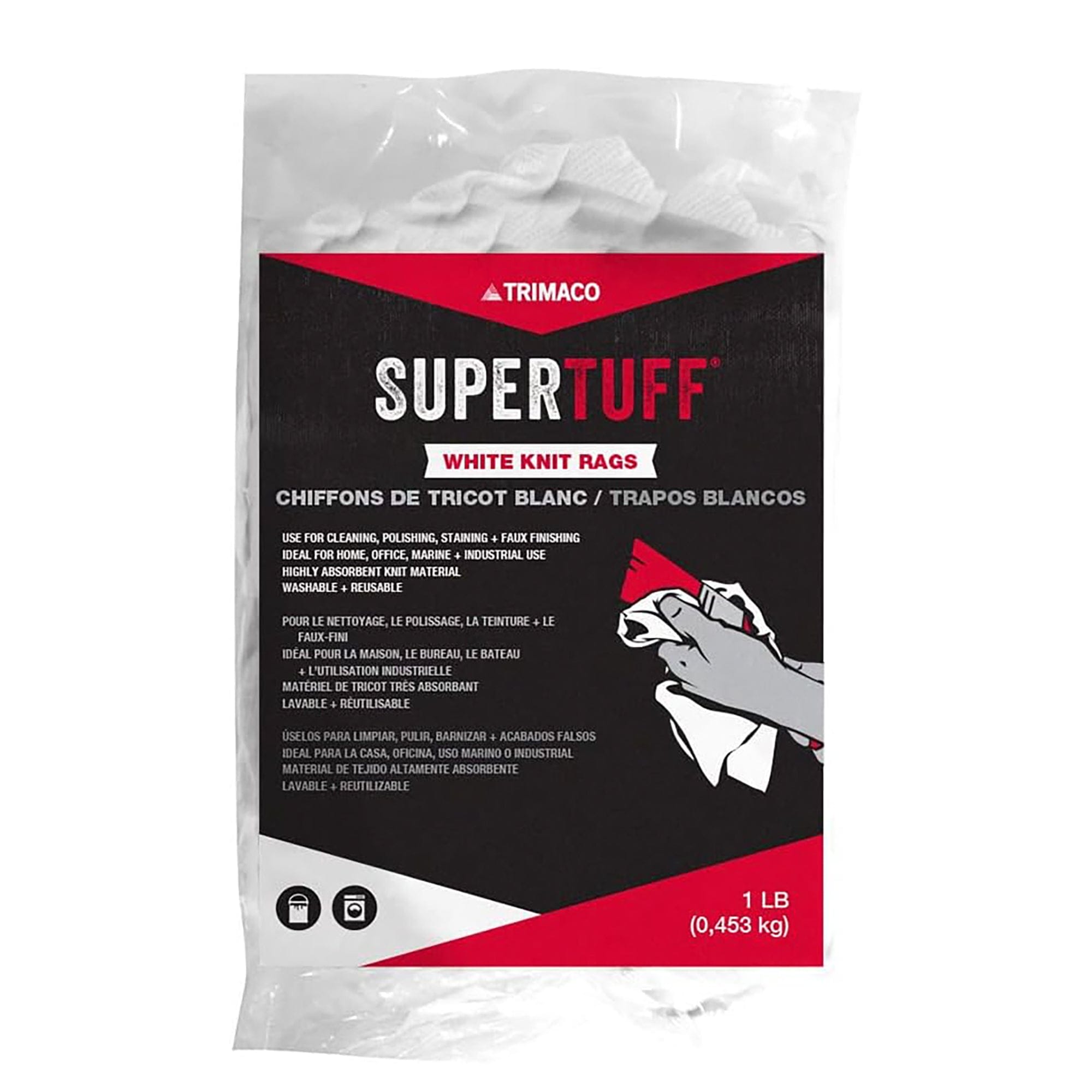 T Shirt Knits Rags 1 Lb. Bag Trimaco 10844