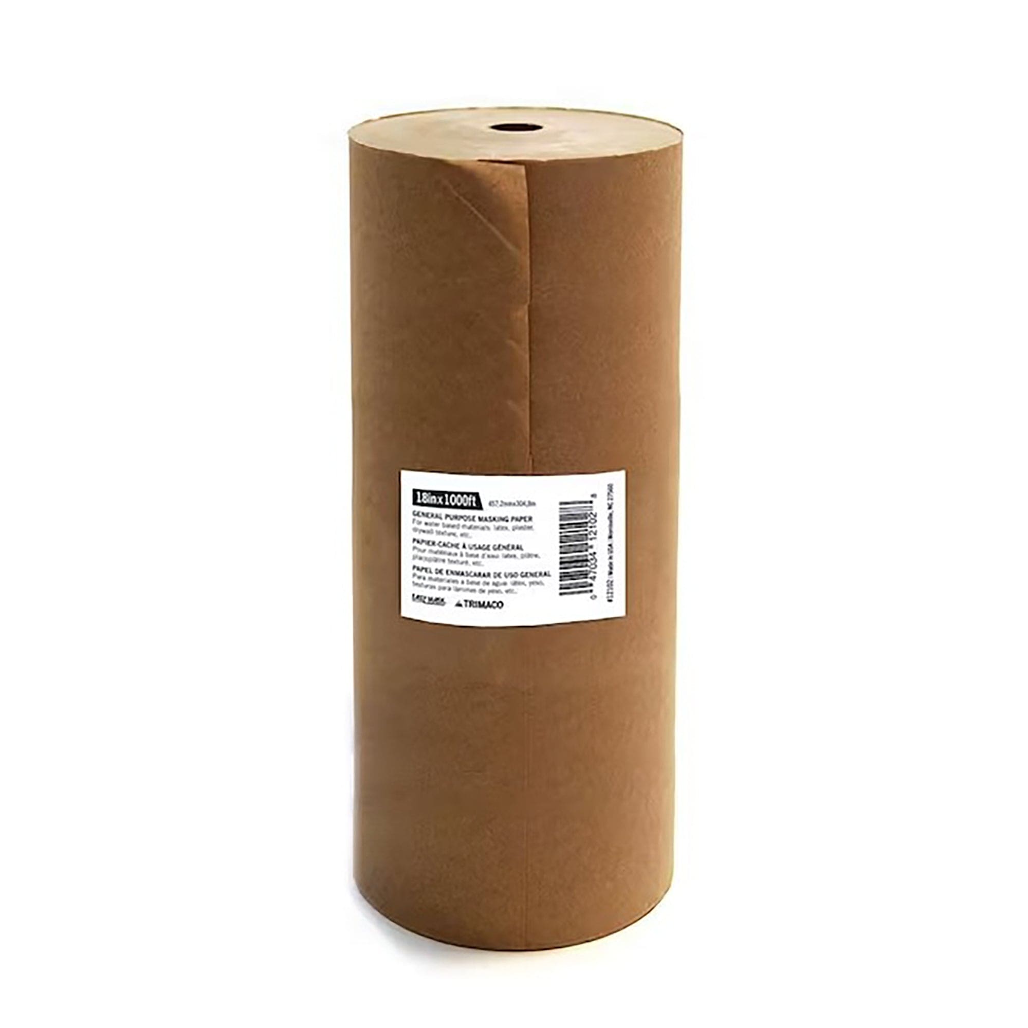 Brown Masking Paper, 18in x 1000ft Trimaco 12102