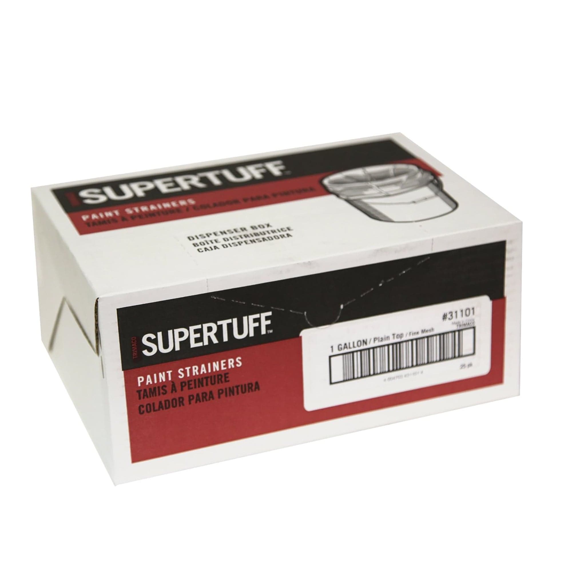 1 Gal Fine Mesh Regular Top Paint Strainer Bags 25 Pack Disposable Box 31101 Trimaco Marine