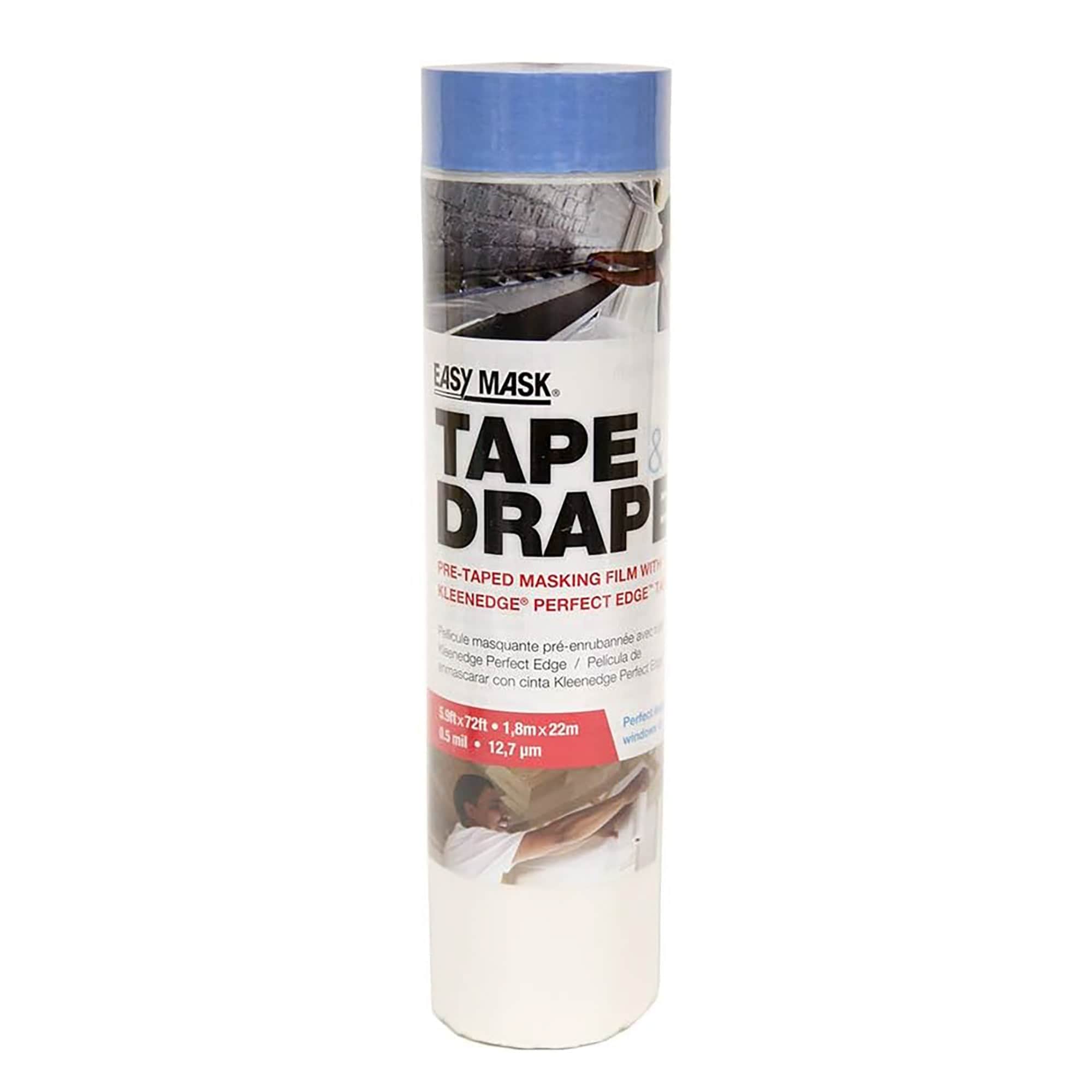 Easy Mask Tape & Drape 1.8m x 22m (use as 6ft) 949660 Trimaco Marine