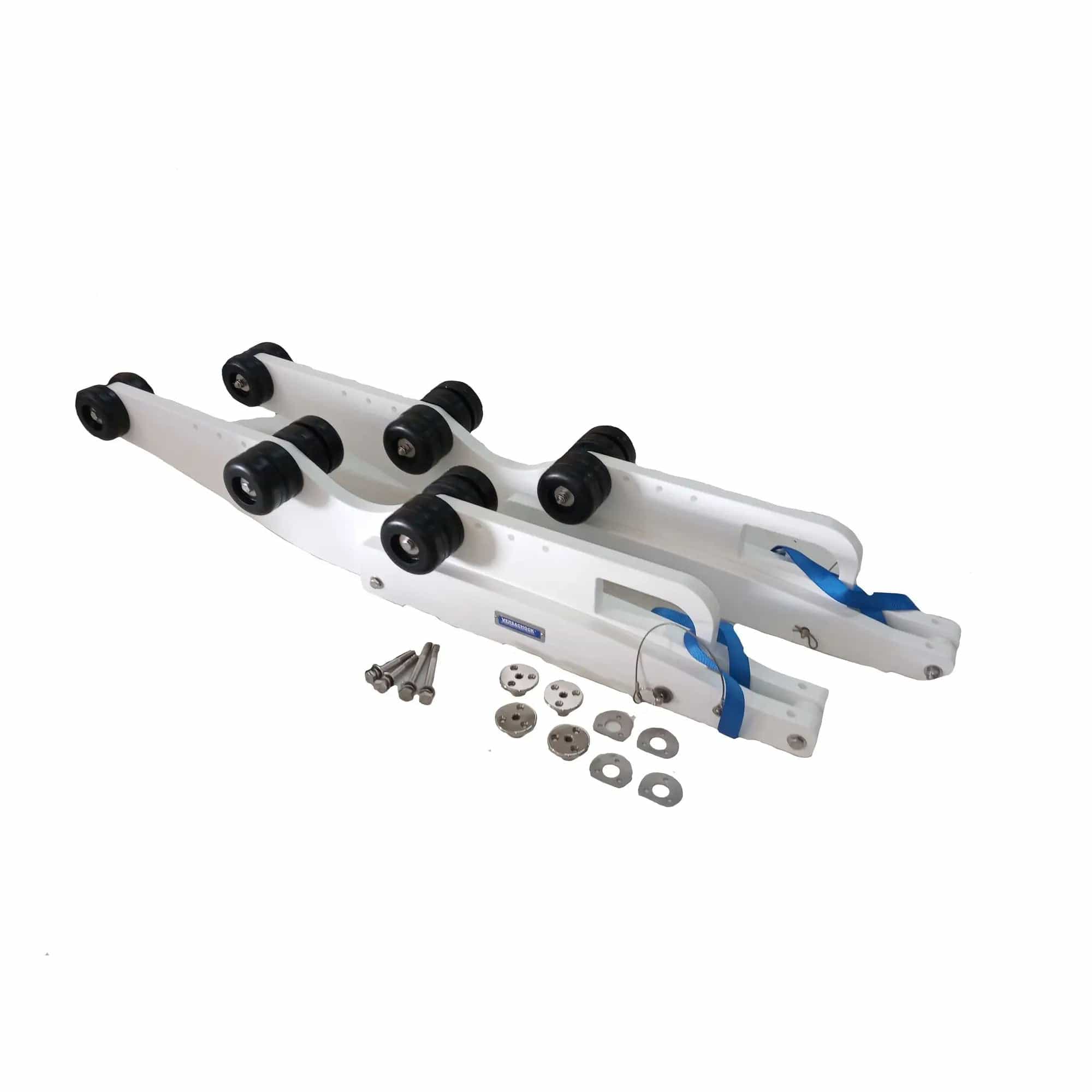 Rigid Bottom Dinghy Davits With Wheels 2nd Gen, Removable VCTILTRIBGEN2