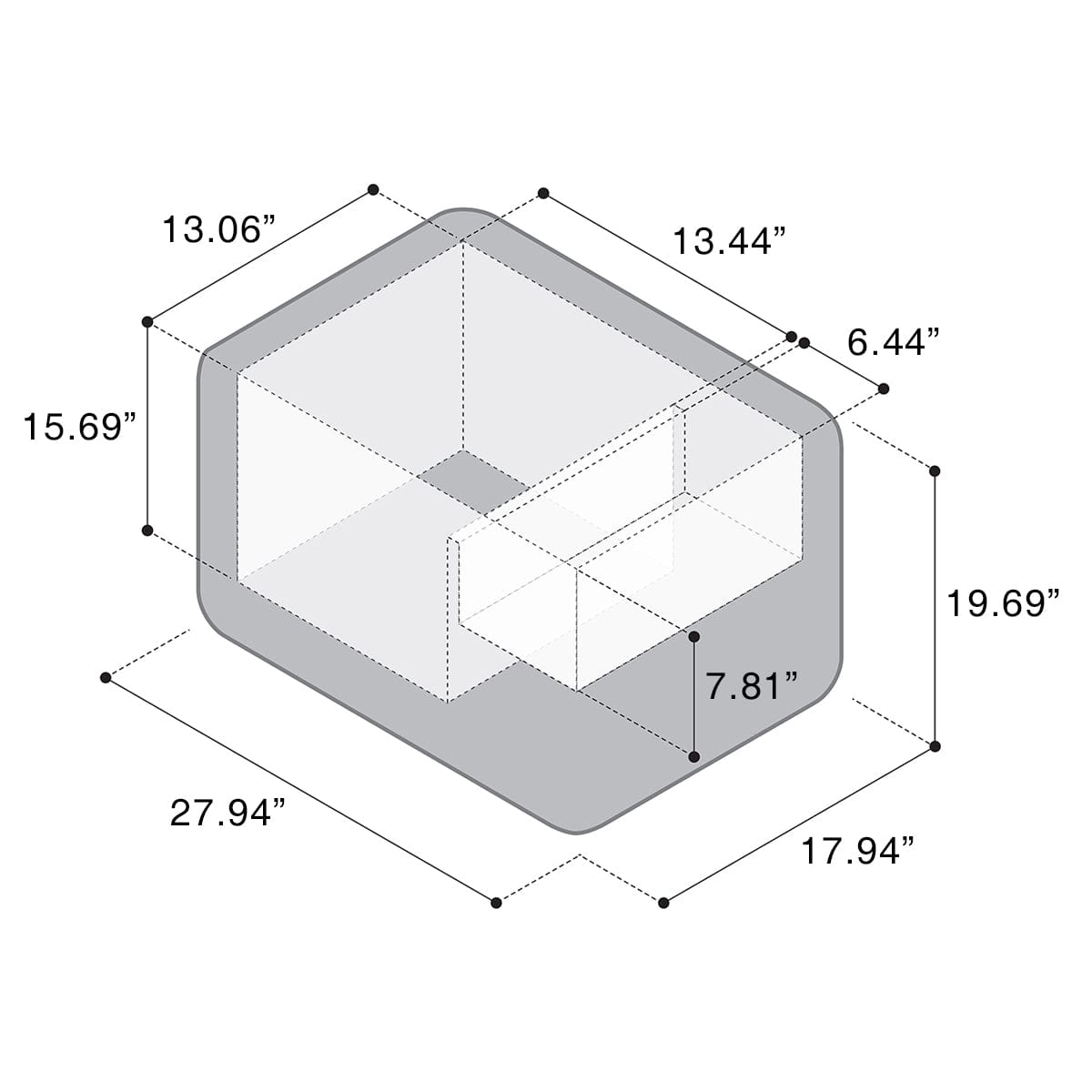 Vitrfrigo 1.942 Cu Ft Portable Refrigerator or Freezer w/ Digital Thermostat - VF55P