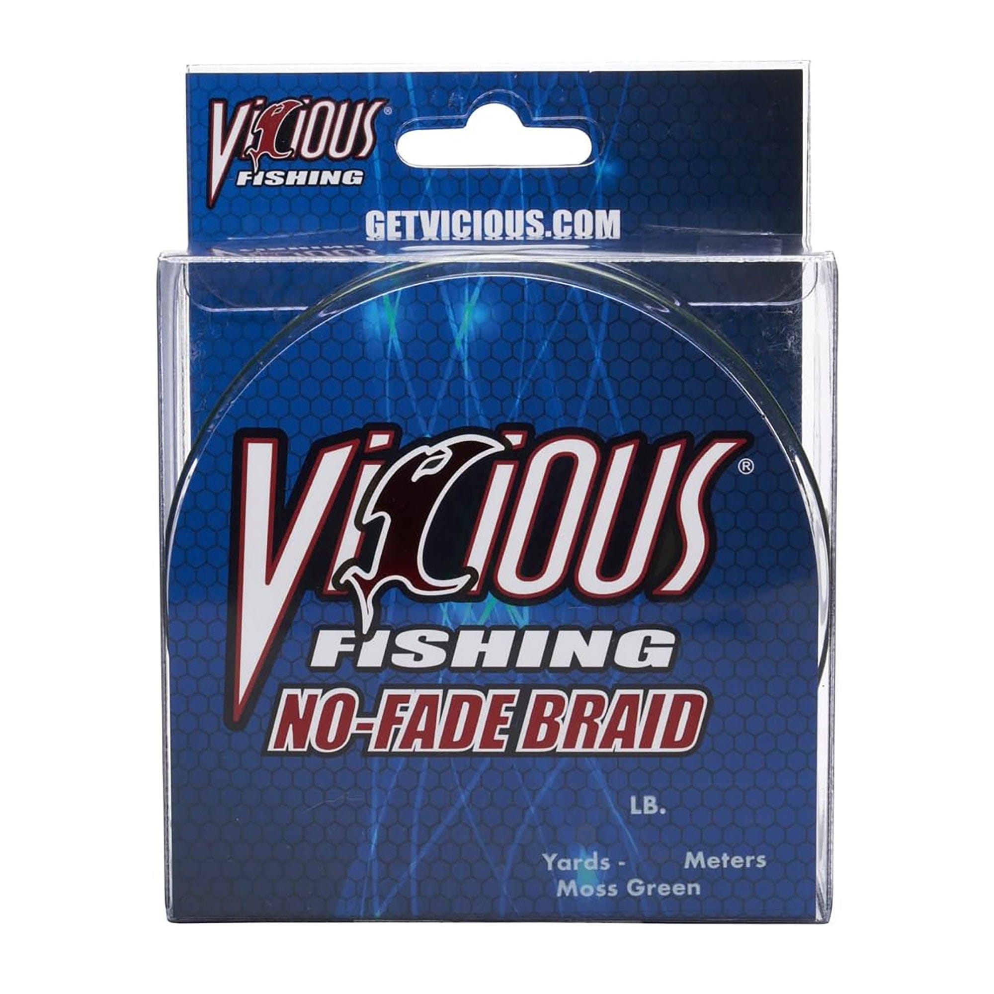 Vicious Fishing NBRG No-Fade Braid Fishing Line, 300 Yards - Green