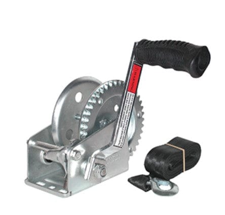 JIF Marine 1400 lb / 630 kg Trailer Winch Solid Gear - Winch Only - W1400D-W