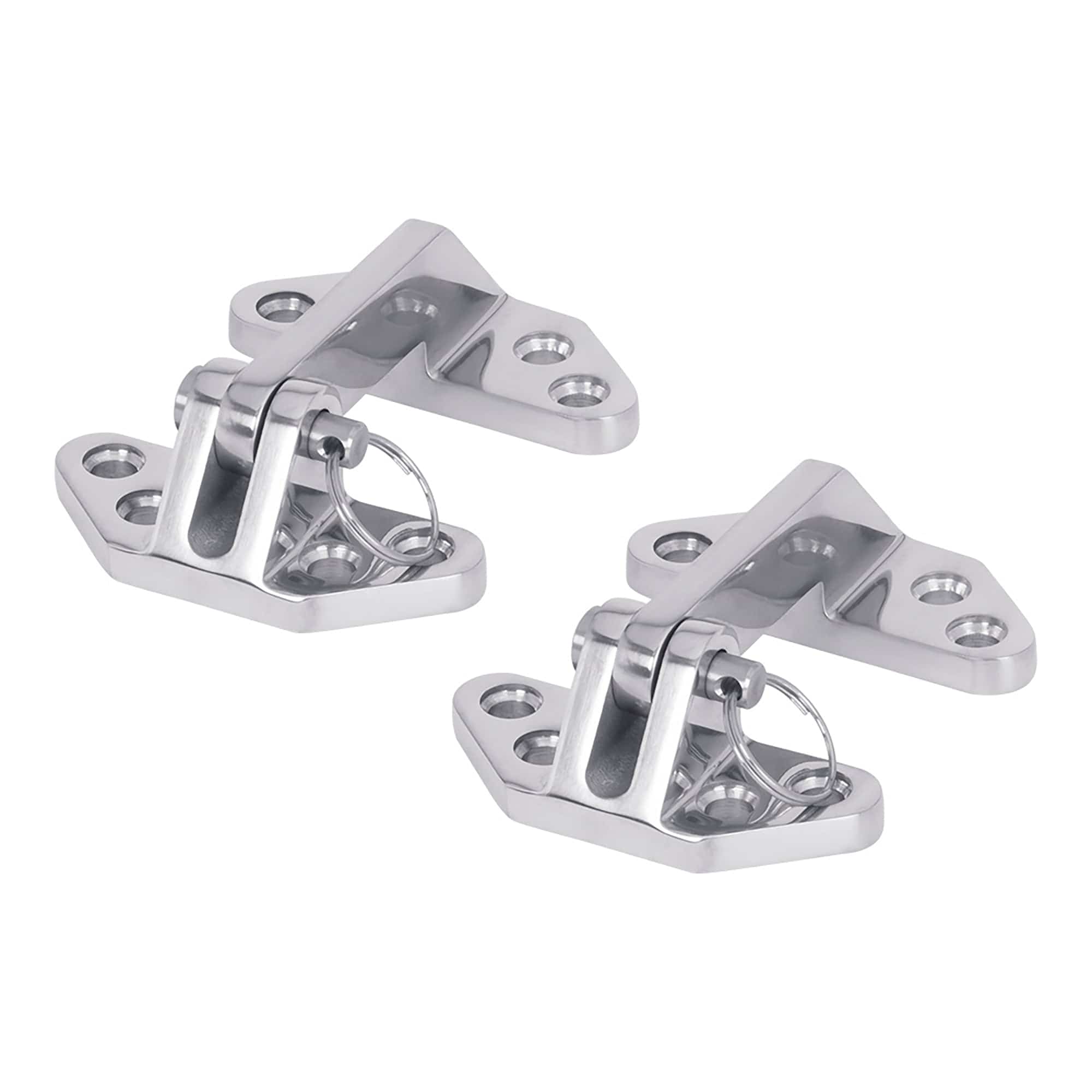 White Water Marine 6084S 316 SS Long Arm Hatch Hinge, 2-7/8" x 3-5/8"