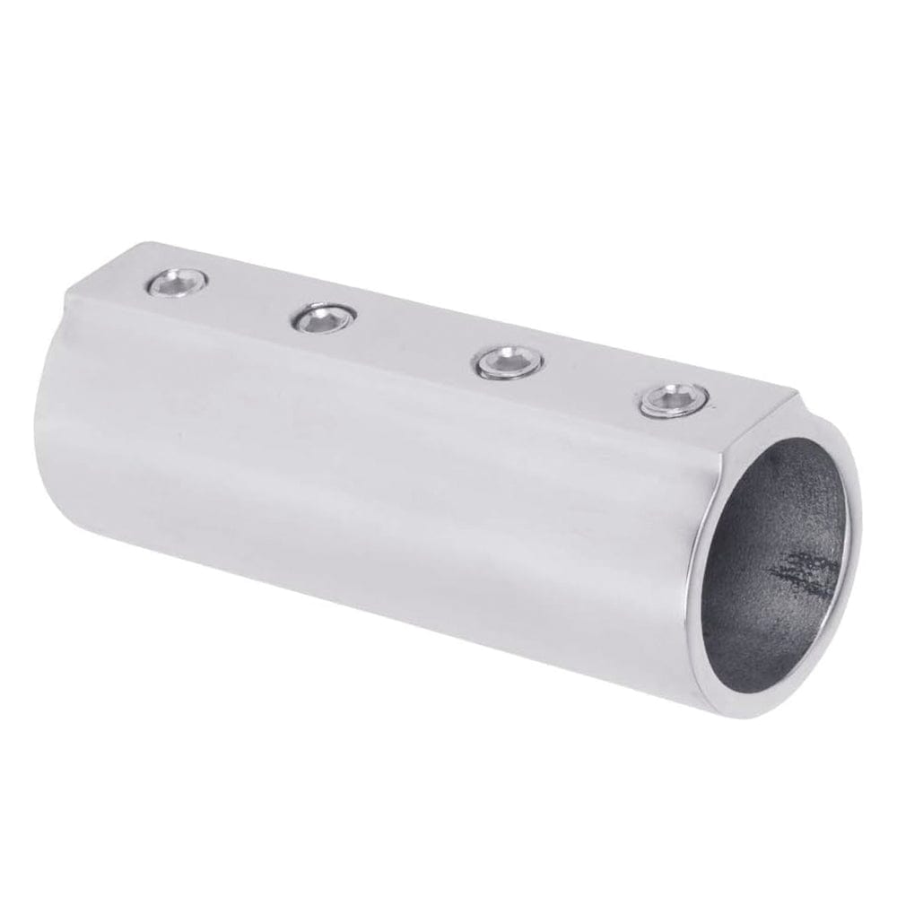 White Water Marine 6895S 316 SS Heavy Duty Tube Connector, 7/8" x 3"