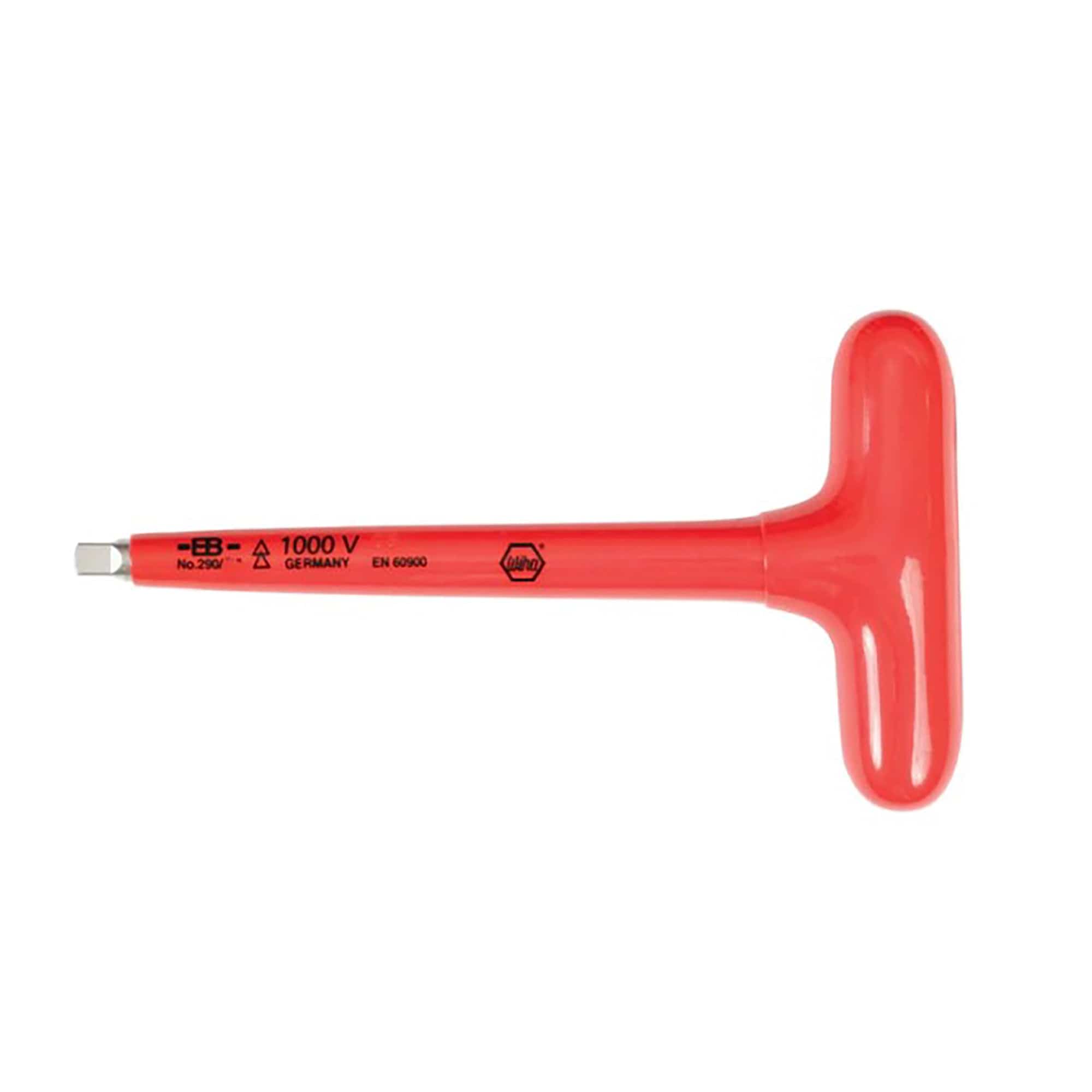 Insulated 1/4" Drive T-handle WIHA Tools 29006