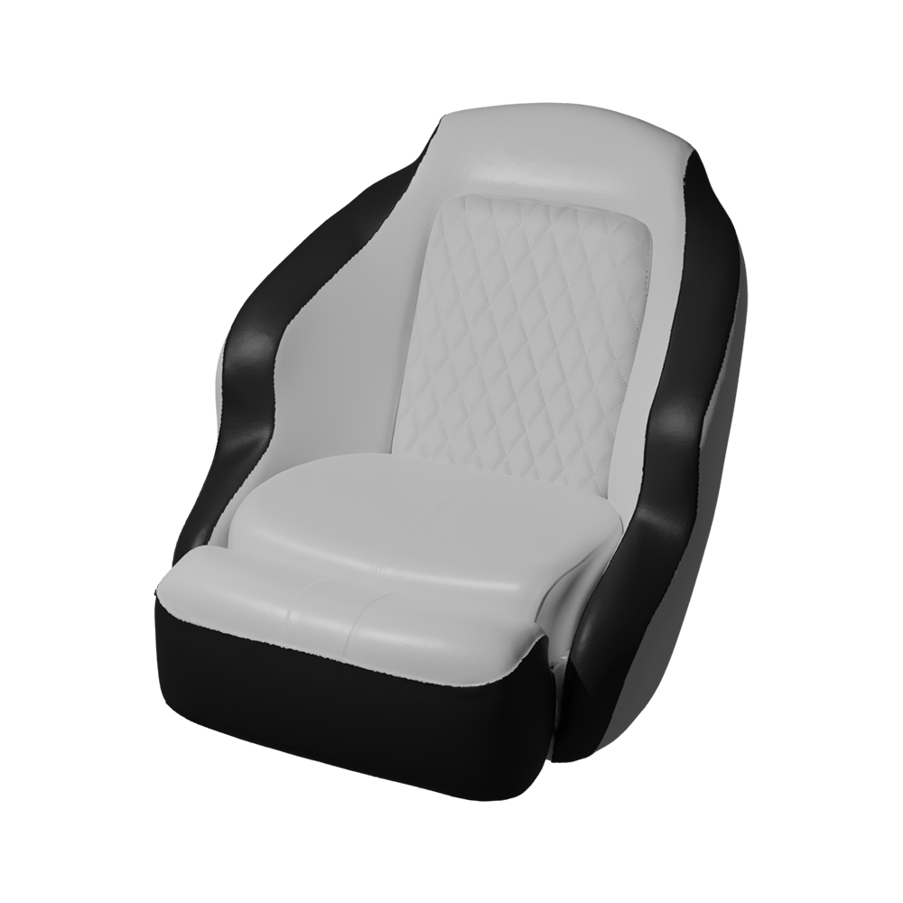 Anclote Diamond Bucket St Grey/black Taco BA1-25GRY-BLK