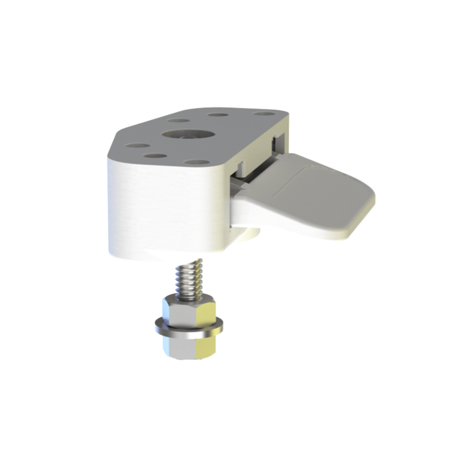 Sundeck Latch - Small, White Taco Marine F45-0339-50W-1