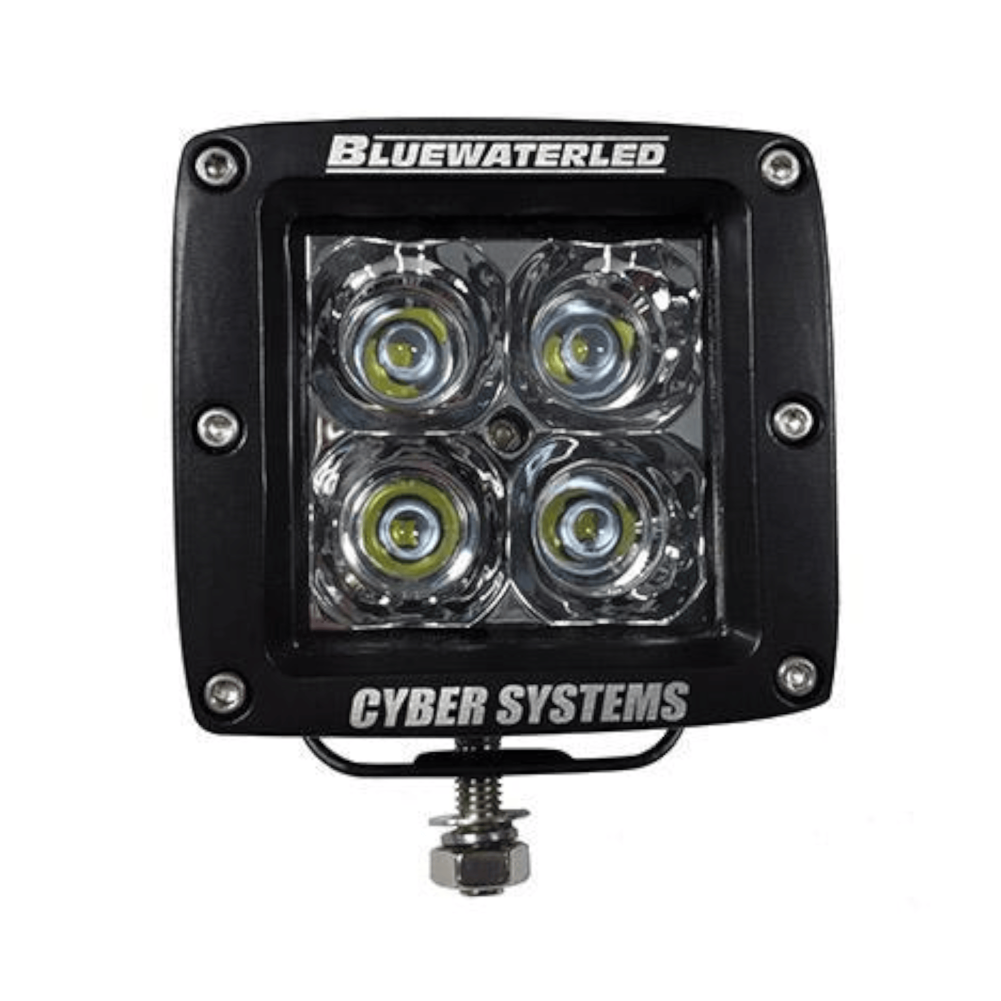 Cyberlite LED Light - Black - Spot TH Marine LEDBW-901-2-BLK-DP