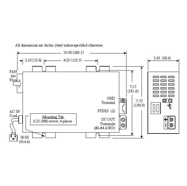 Powermax PM3 Power Converter / Battery Charger