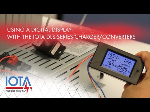 Iota DLS-27-40/IQ4 24 Volt 40 Amp 4 Stage Automatic Battery Charger / Power Supply