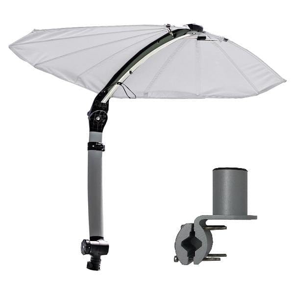 Shade Fin Mini W/ Wht Fabric, bag Rd Rail Mount Taco T10-4000-16