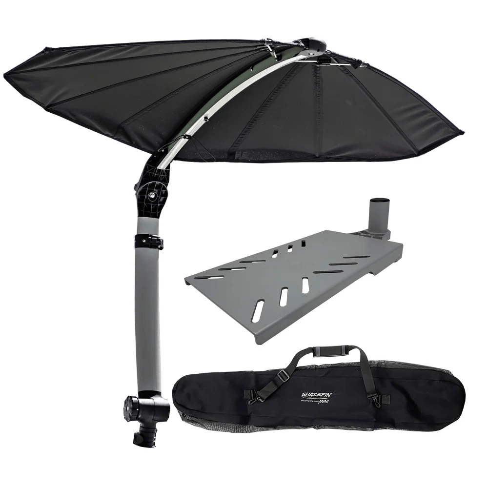 Shade Fin Mini W/ Blk Fabric,bag/Swivel Mount Taco T10-4000-4