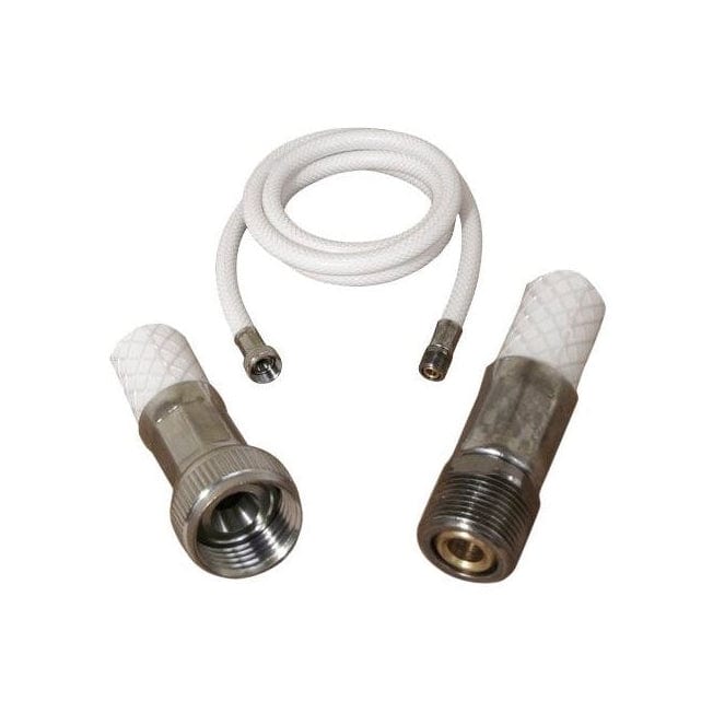 Scandvik 10289P 6' White Nylon Hose for Elbow Sprayer 15/1, 3/8 BSP