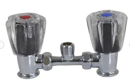 Scandvik 10401P Mixing Bridge with Acrylic Knobs