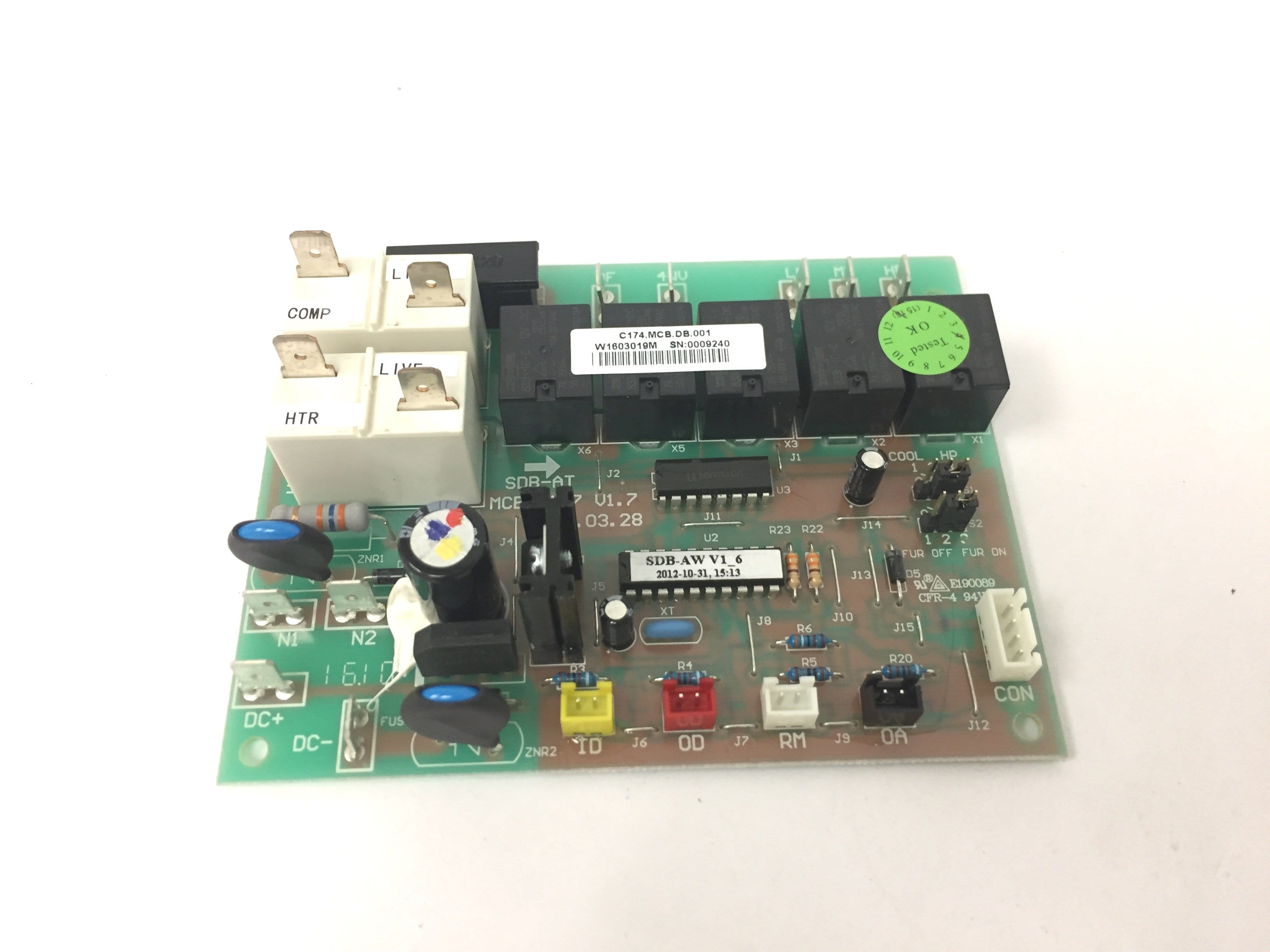 Atwood 15081 13.5K/15K Ducted Circuit Board