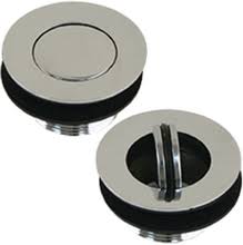 Scandvik 19006P Chrome Plated Sink Drain