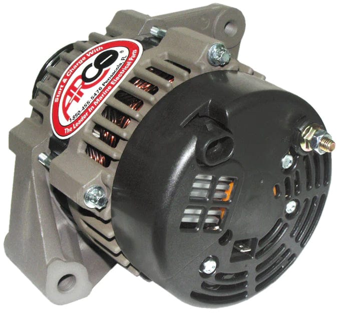 Arco Marine 20822 Replacement Alternator, 70A, 12V, Internal Fan, Serpentine Pulley
