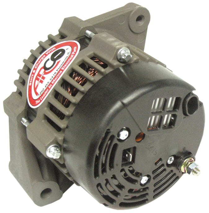 Arco Marine 20825 Replacement Alternator, 70A, 12V, Internal Fan, Serpentine Pulley, Delco