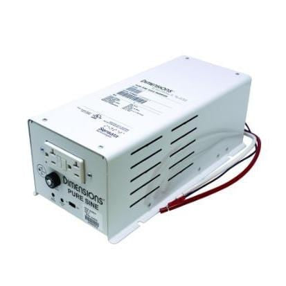 Sensata Dimensions 24/400N 24 Volt 400 Watt Low Frequency Heavy Duty Pure Sine Inverter