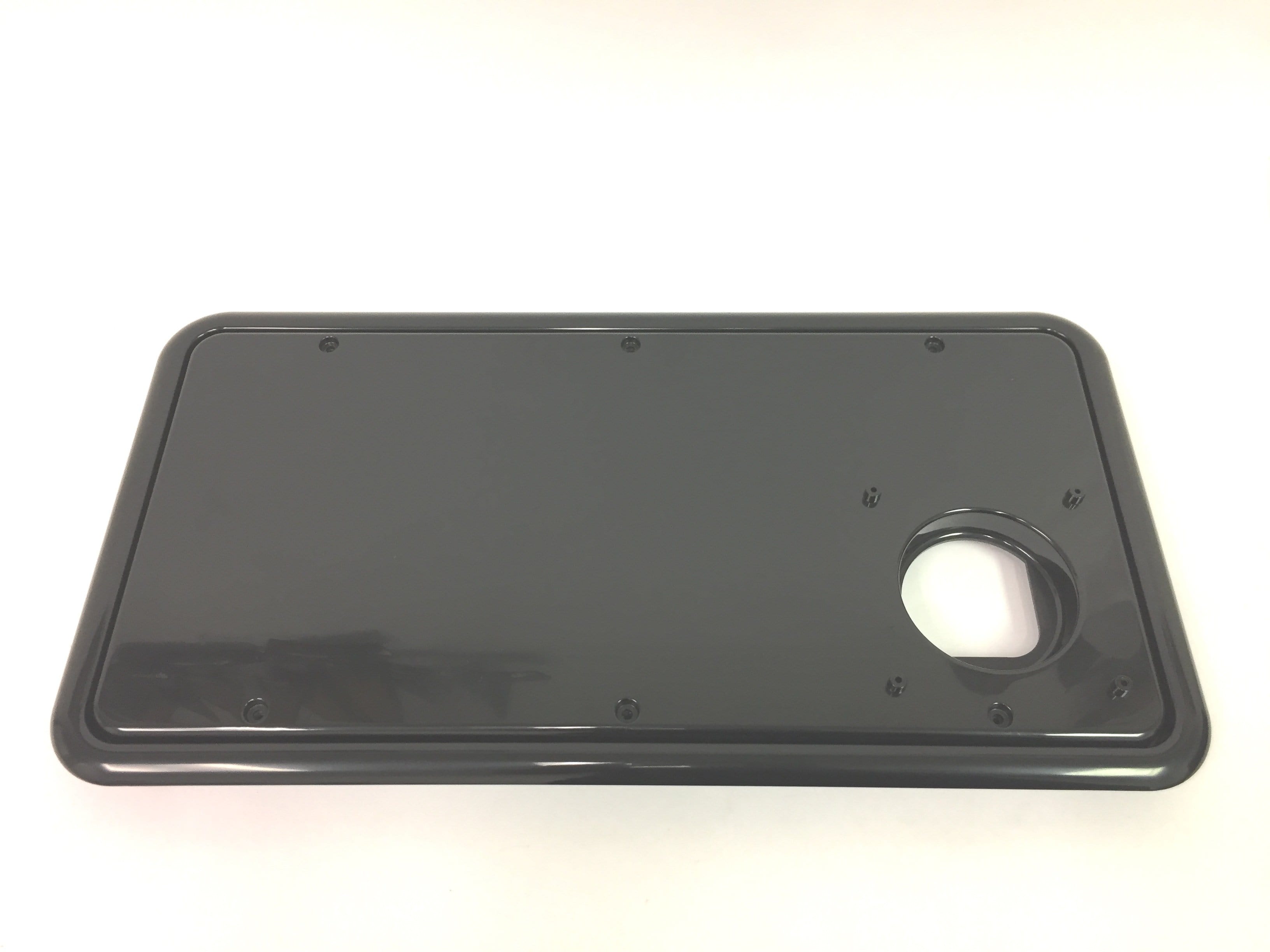 Atwood 31874 Medium Flush Exterior Door Black for AFMD Furnaces