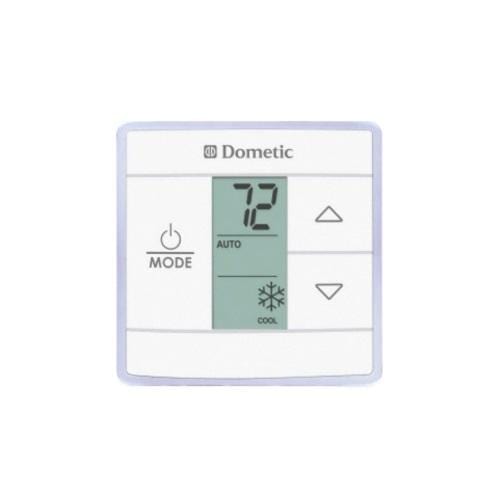 Dometic 3316250.700 Single Zone White T-Stat/Heat Strip/ Heat Pump