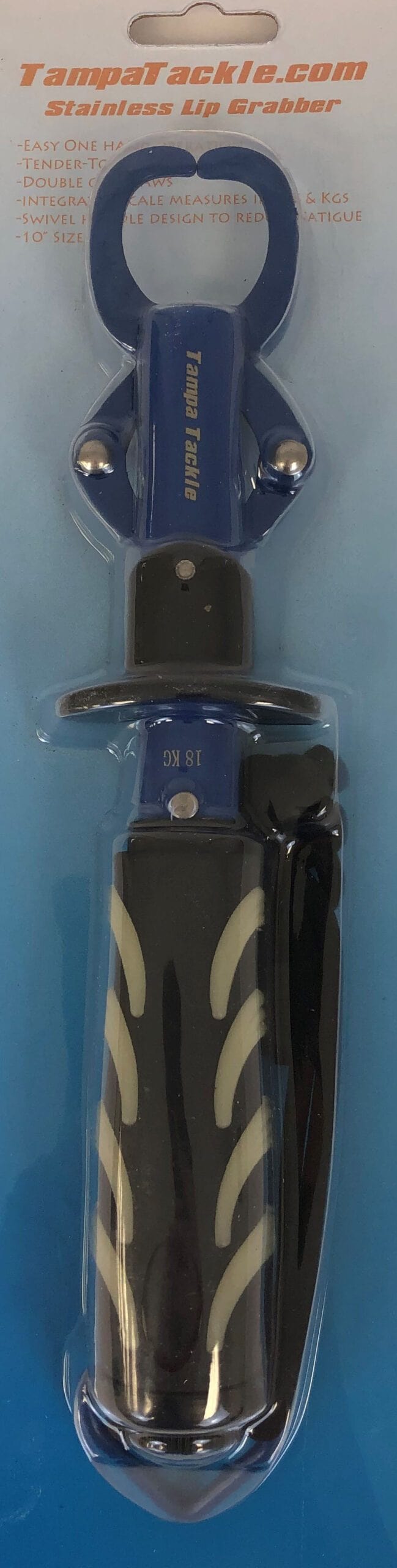 Bob's Machine 340-000000 Tampa Tackle, Stainless Steel Fish Lip Grabber W/scale