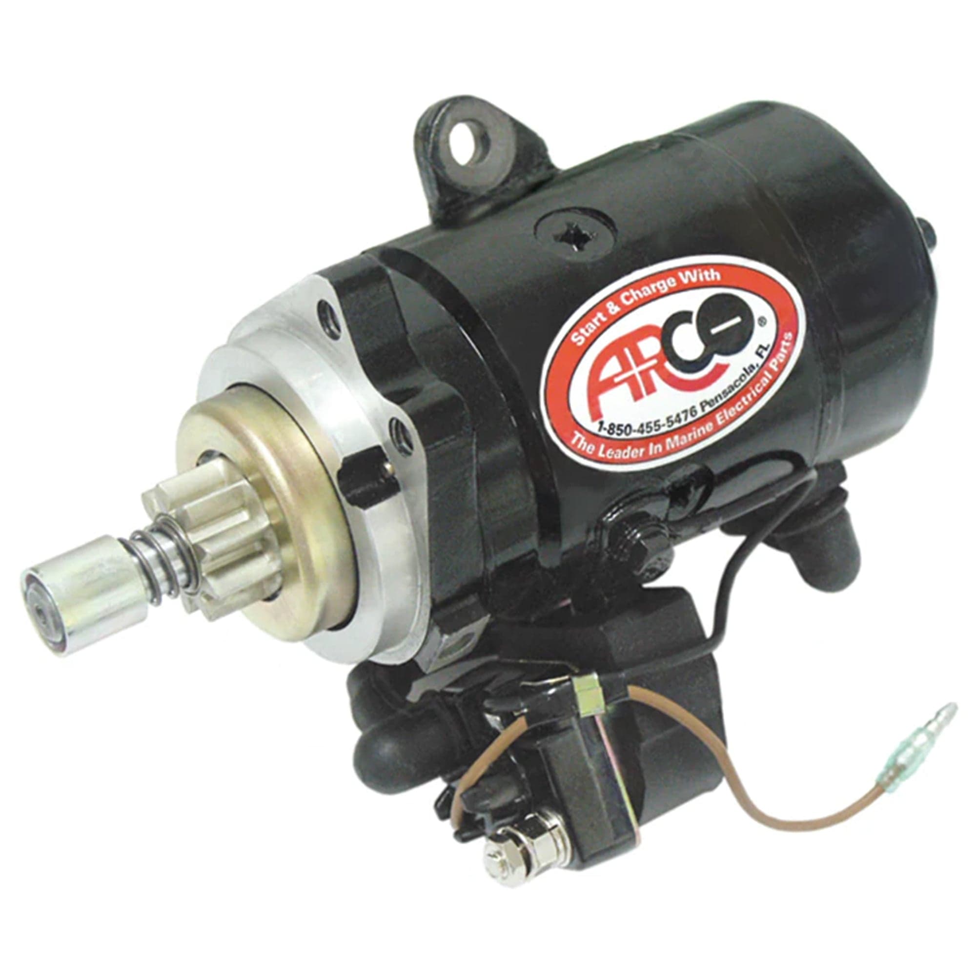 ARCO NEW OEM Premium Replacement Outboard Starter for Mercury, Yamaha, Hitachi - 97072, 81490M, 92669M, 697-81800