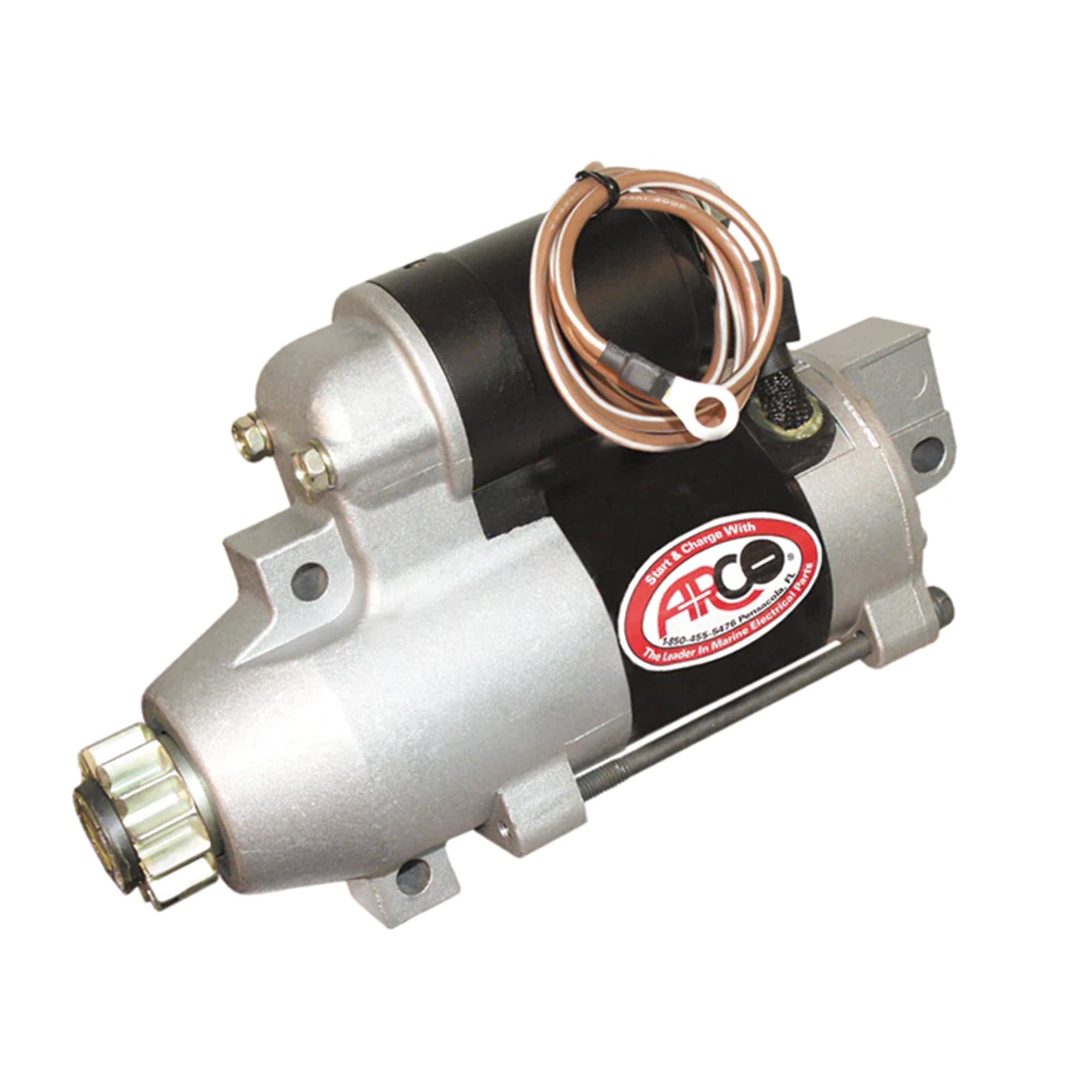 ARCO NEW OEM Premium Replacement Outboard Starter for Yamaha and Hitachi - 68F-81800, S114-836A