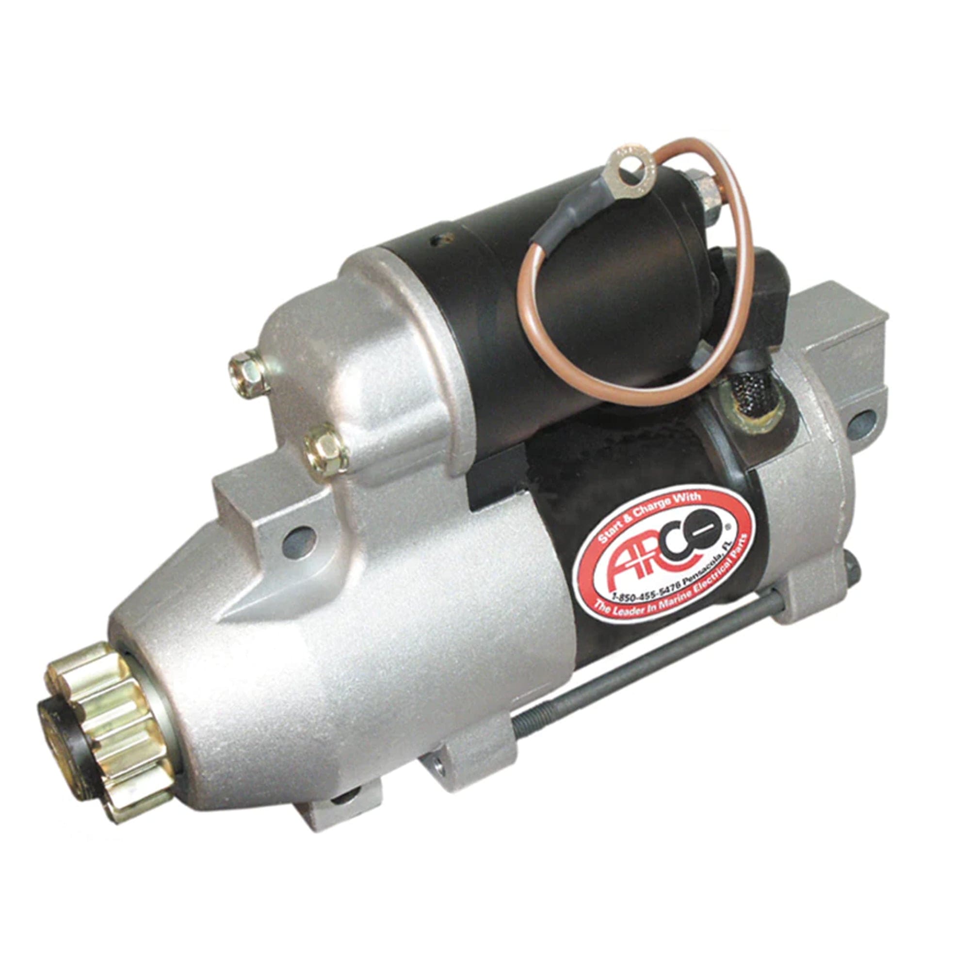 ARCO NEW OEM Premium Replacement Outboard Starter for Yamaha, Mercury, and Hitachi - 68V-81800, 6C5-81800, 6CJ-81800, 881368T