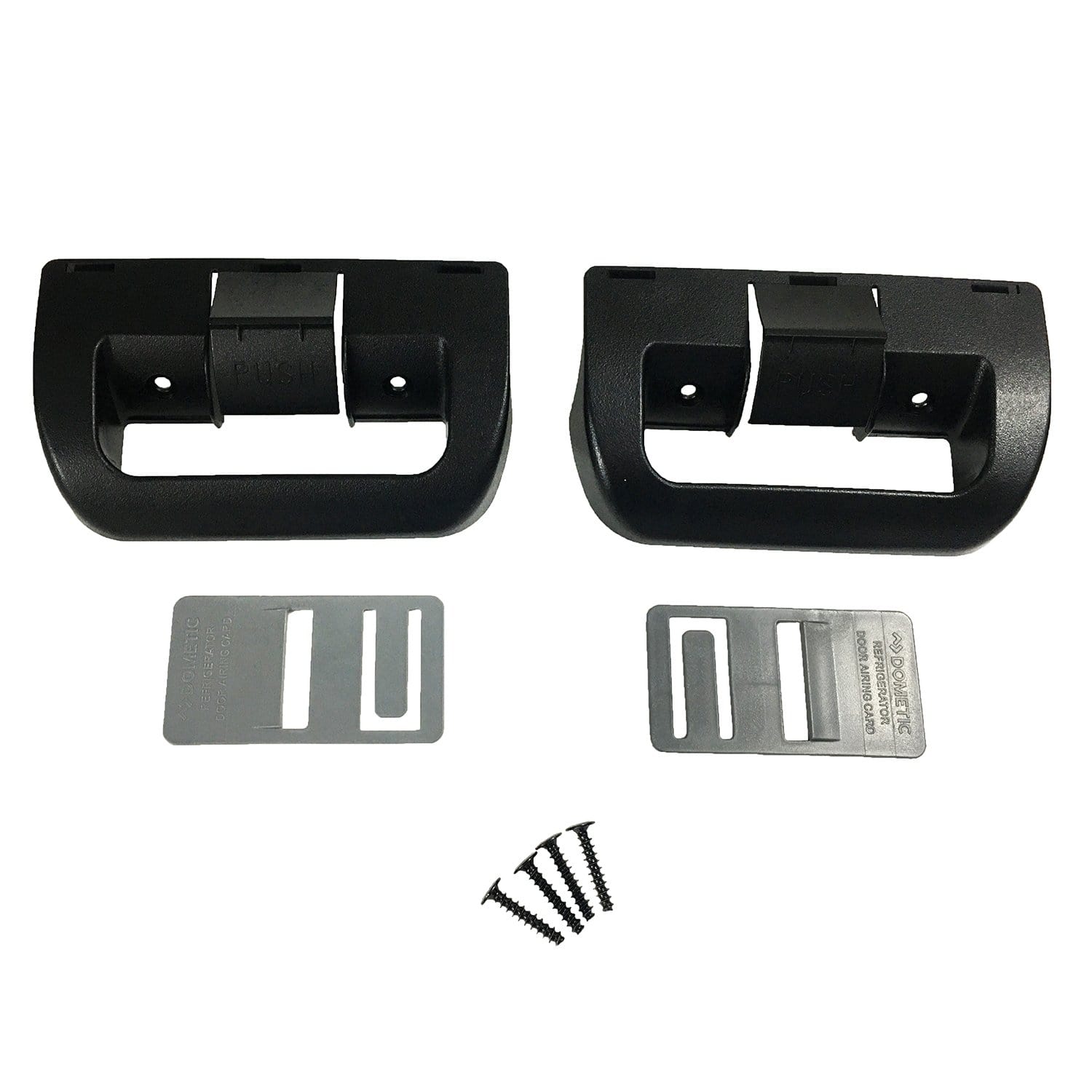 Dometic 38511740311 Refrigerator Black Door Handle Combo Kit