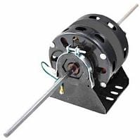 Packard 40093 5" Diameter Fan Coil Motor, 1/10 HP, 115 Volt, 1050 RPM