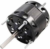 Packard 41107 3.3" Diameter Motor, 1/20 HP 115 Volt 1550 RPM Double Shaft