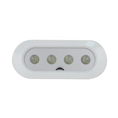 Scandvik 41343P Flush Mounting LED Spreader Light White