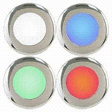 Scandvik 41416P 4 Color LED Down Light A25