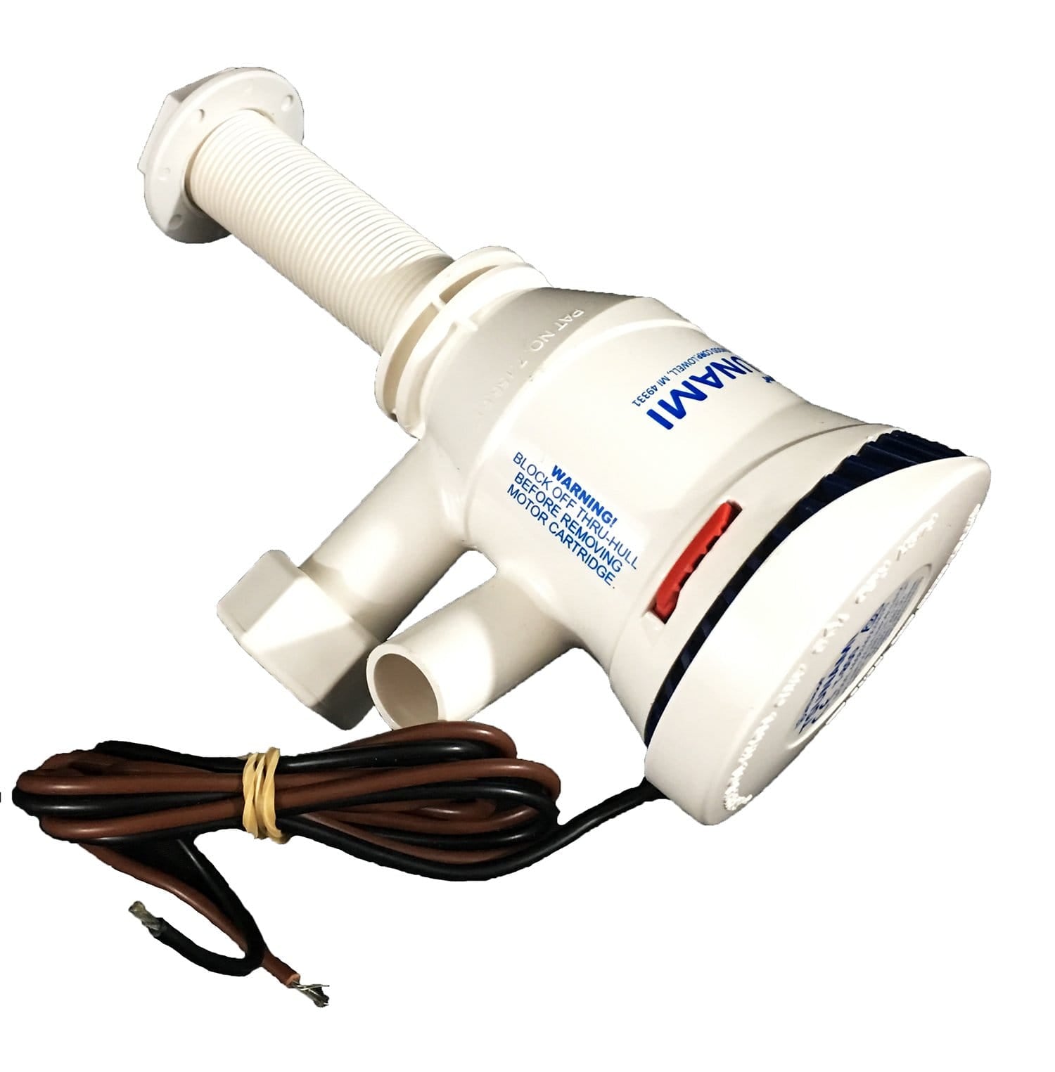 Attwood 4672-1 Tsunami Dual-Outlet Aerator Pump