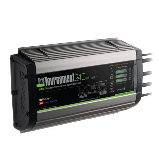 ProMariner 52026 Protournament Elite 24A Triple Bank Battery Charger