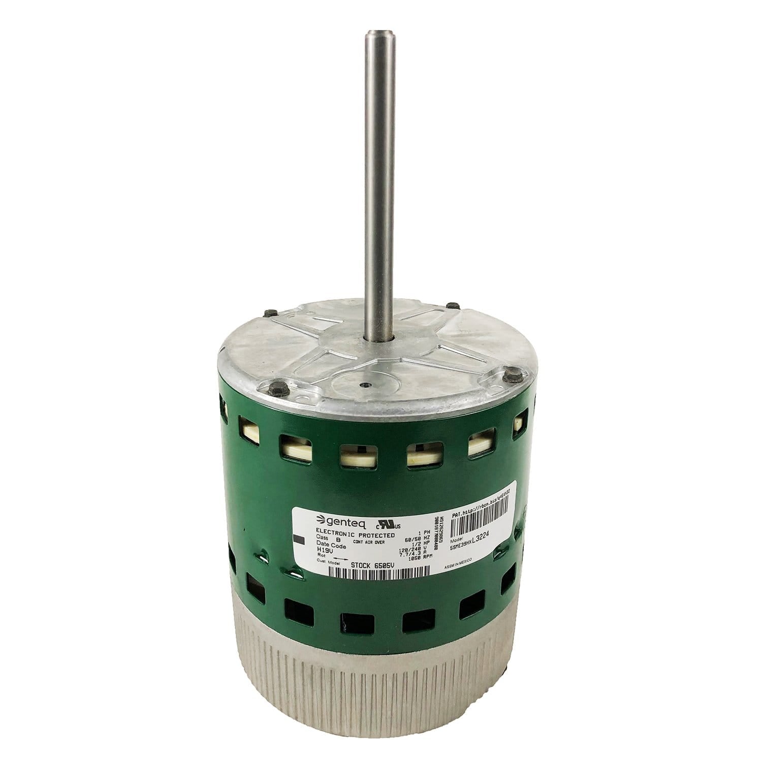 Genteq 6505V 1/2 HP 48 Frame Evergreen Variable Speed Motor