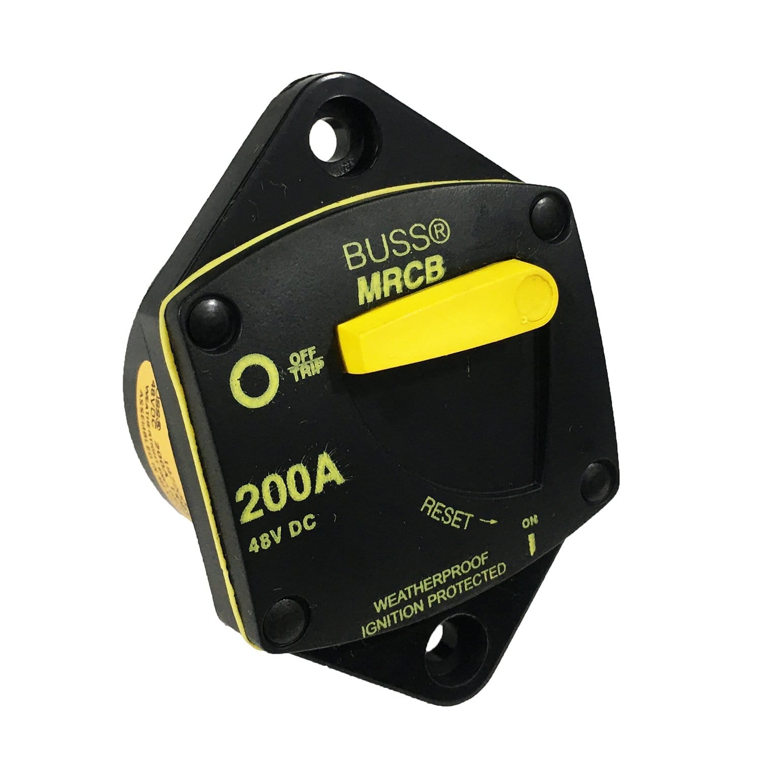 Power Products Blue Sea Systems 7049-BSS Panel Mounted Circuit Breaker 200A