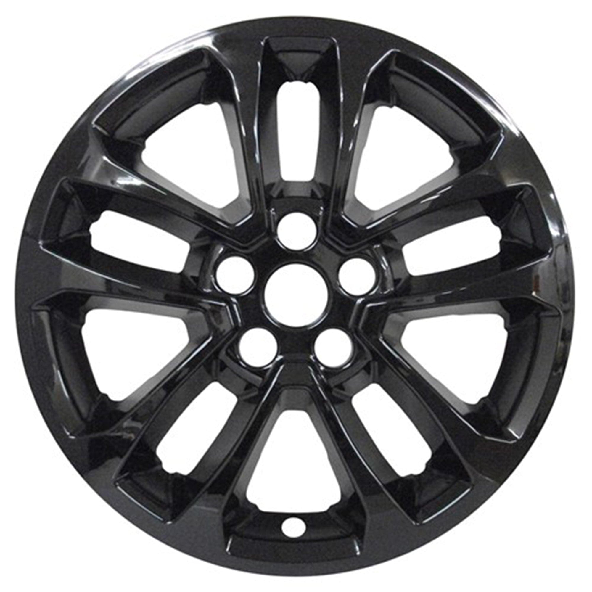 PACRIM 17" Gloss Black Wheel Skin Set Made for Ford Escape (20-22) | Durable ABS Plastic Cover - Fits Directly Over OEM Wheel