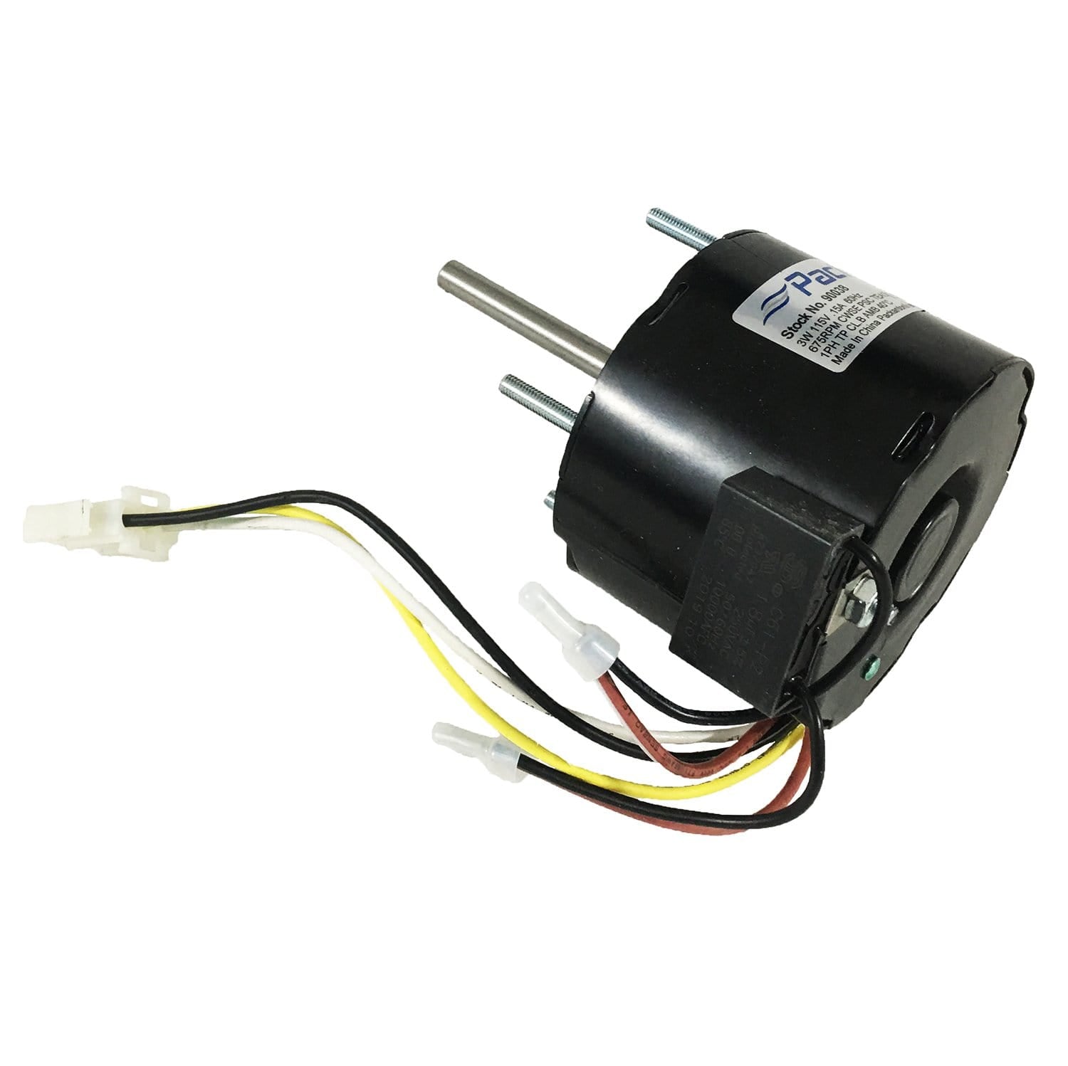 Packard 90038 3.3" PSC Motor, 3 Watt, 115 Volt, 675 RPM, Greenheck Replacement