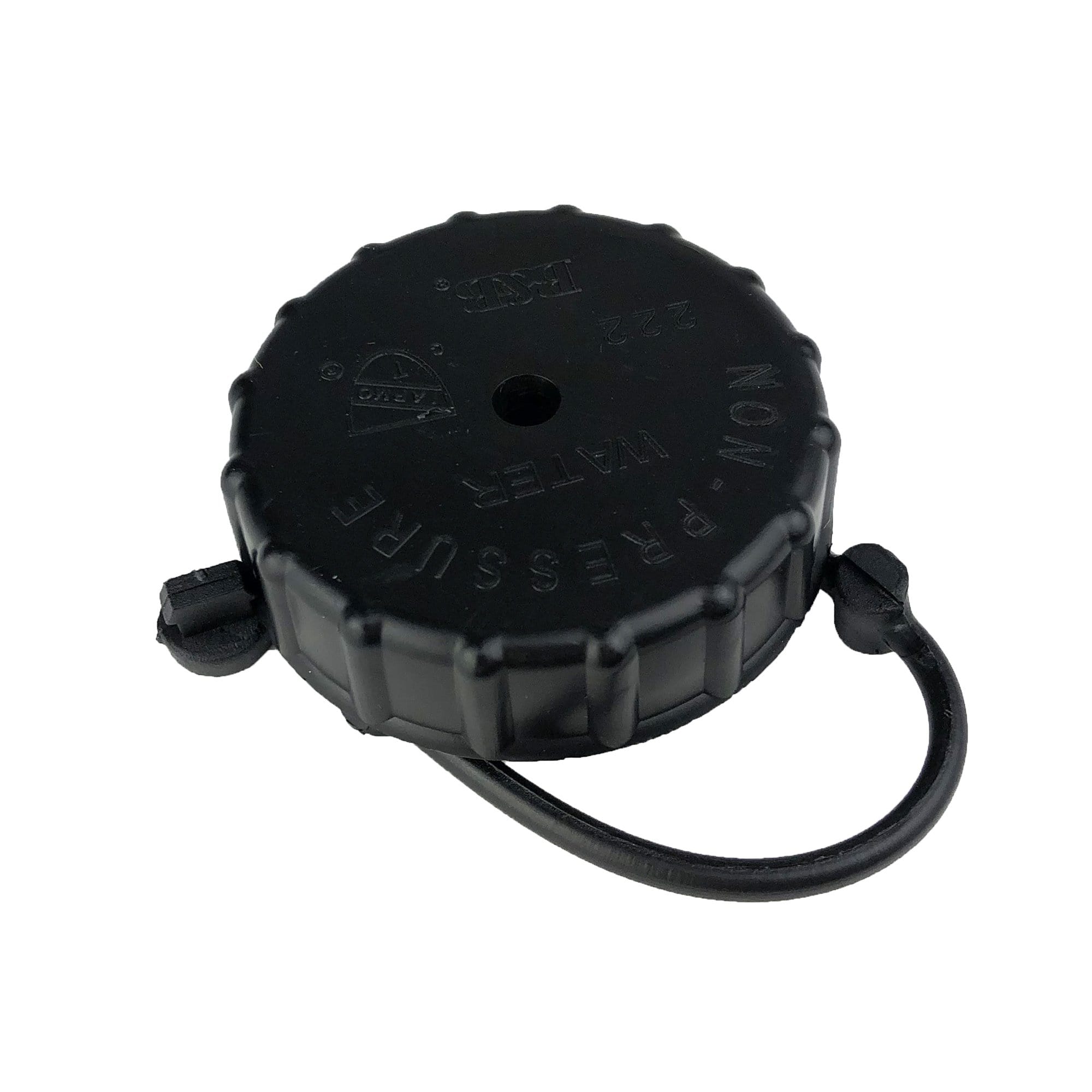 Thetford 94244 B&B Molders (601-036-94244) Gravity Water Fill Cap / Strap, Black